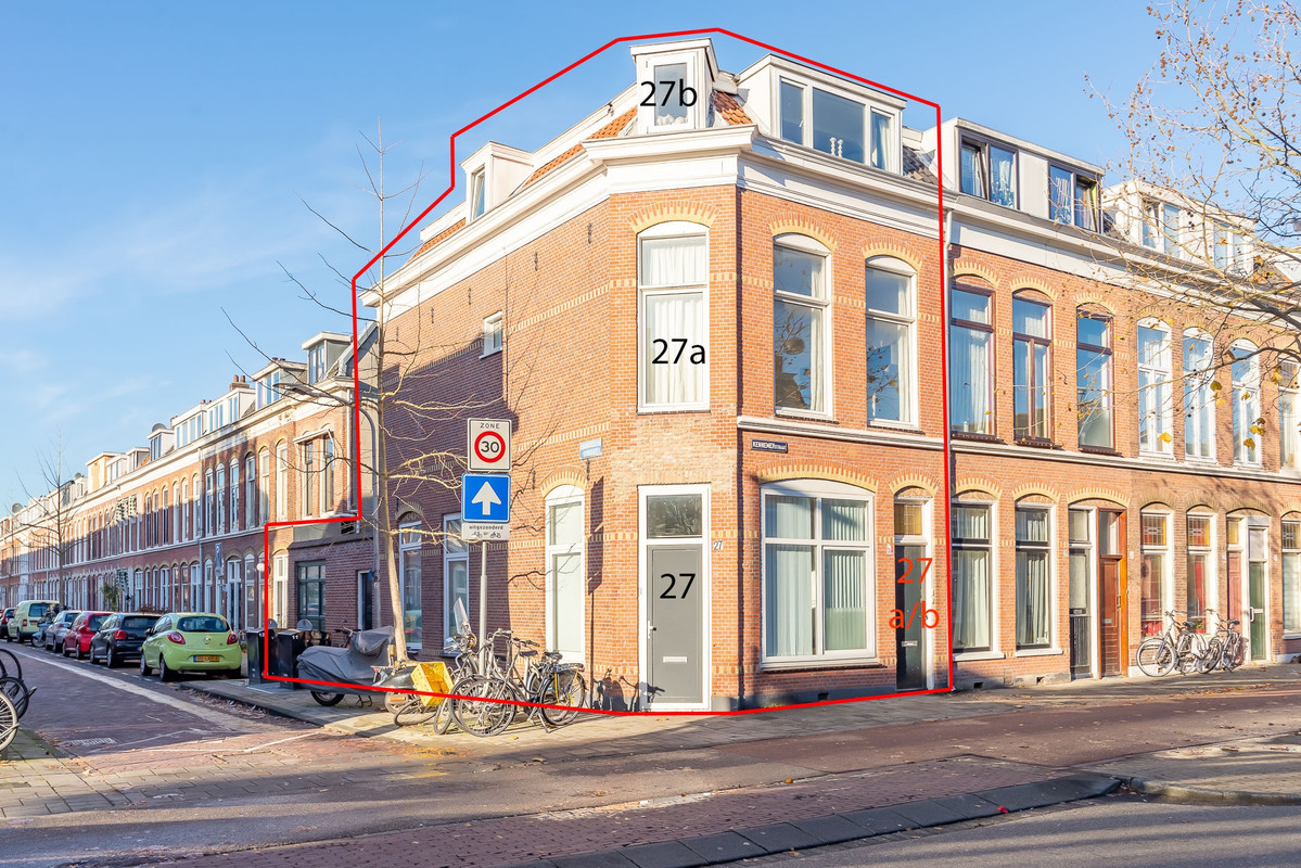 afbeelding groot woning Kennemerstraat 27 2021EB, Haarlem