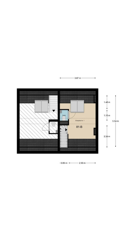 Appartement te huur: Dam 81B, Alblasserdam