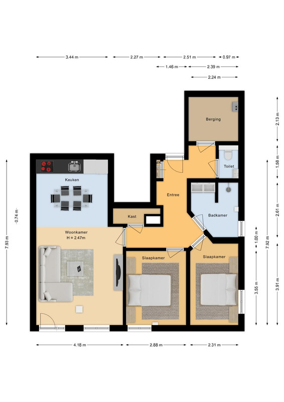Appartement te koop: Cloosterstraat 95A, Kloosterzande
