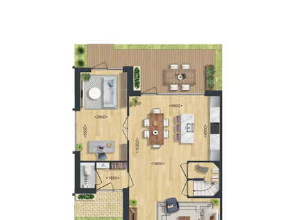 Type A1: Twee-onder-een-kapwoning 