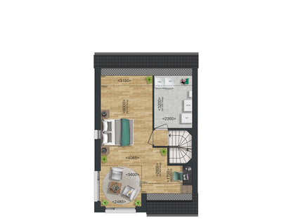 Type A1: Twee-onder-een-kapwoning 