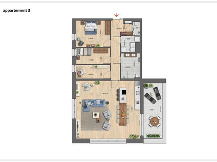 Appartement type C 