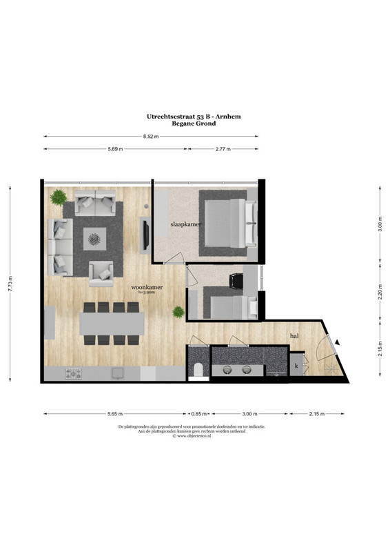 Appartement te koop: Utrechtsestraat 53A, Arnhem