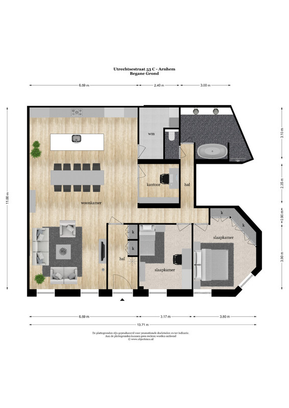 Appartement te koop: Utrechtsestraat 53-1, Arnhem