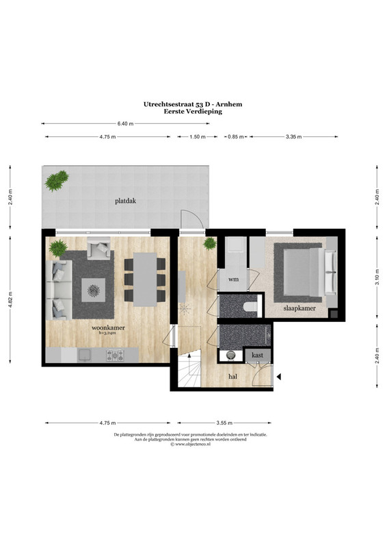 Appartement te koop: Utrechtsestraat 53-2, Arnhem