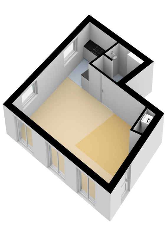 Studio te huur: Biltstraat 90D, Utrecht