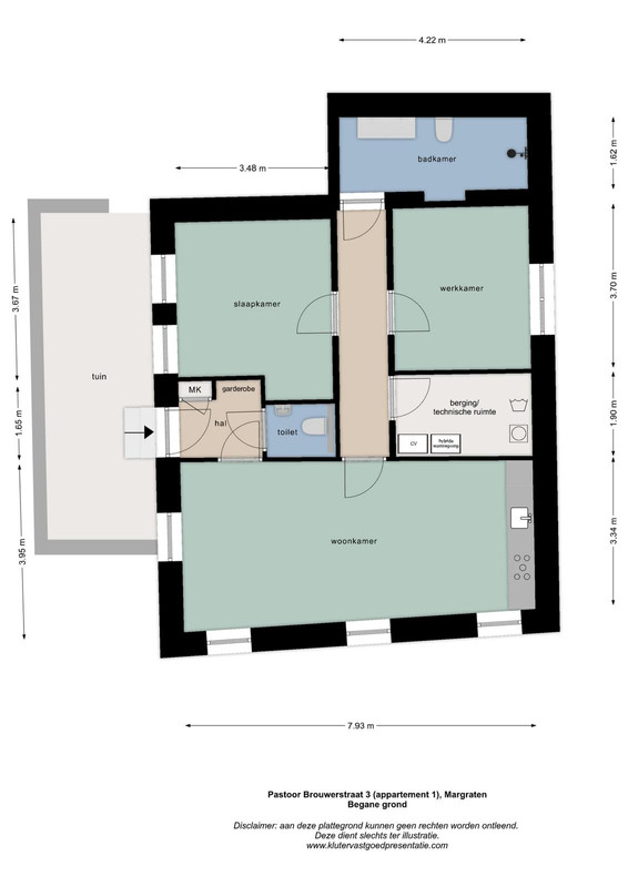 Appartement te koop: Pastoor Brouwersstraat 3, Margraten
