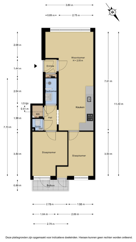 Appartement te koop: Flakkeesestraat 87B, Rotterdam
