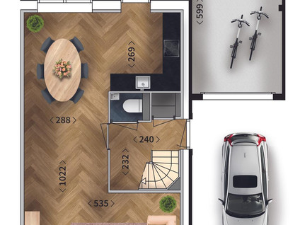 Twee-onder-een-kapwoning Pimpernel 
