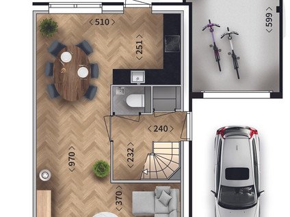Twee-onder-een-kapwoning Marjolein 