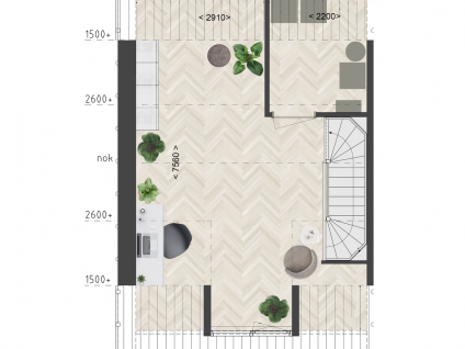Hoek- en tussenwoning 