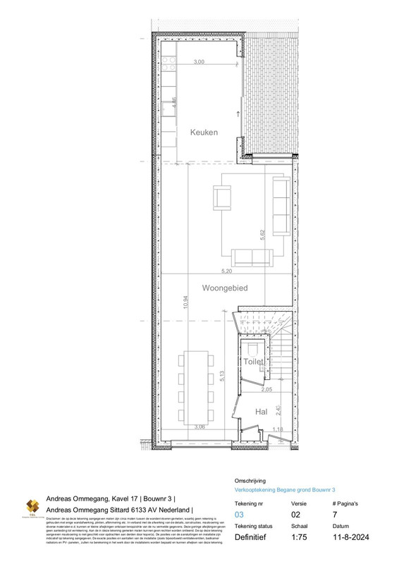 Woning te koop: Andreasommegang, Sittard