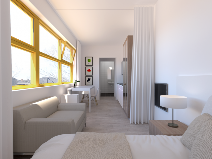 studios for rent on Nijlstraat 156F