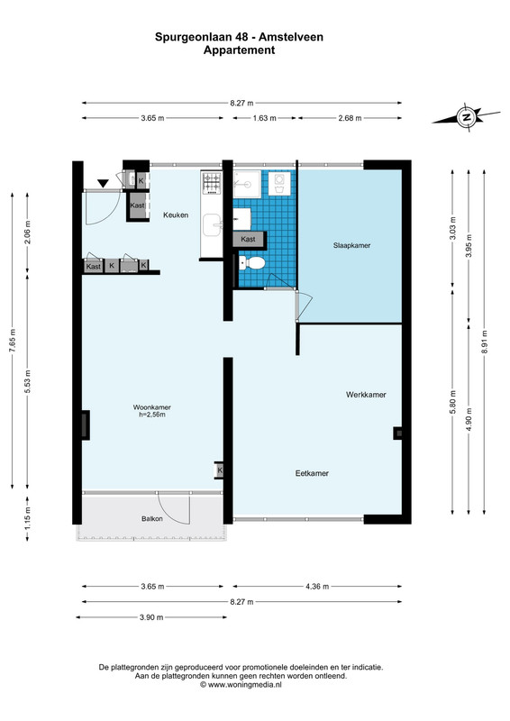 Appartement te koop: Spurgeonlaan 48, Amstelveen