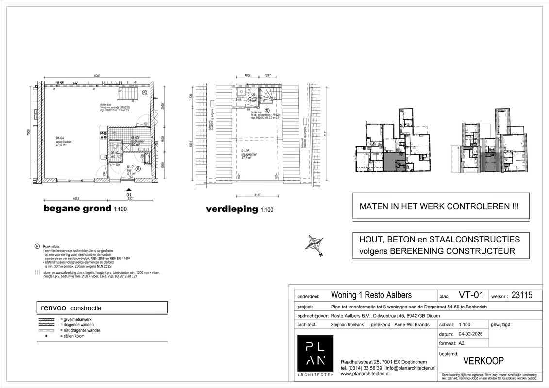 Woning te koop: Dorpstraat, Babberich