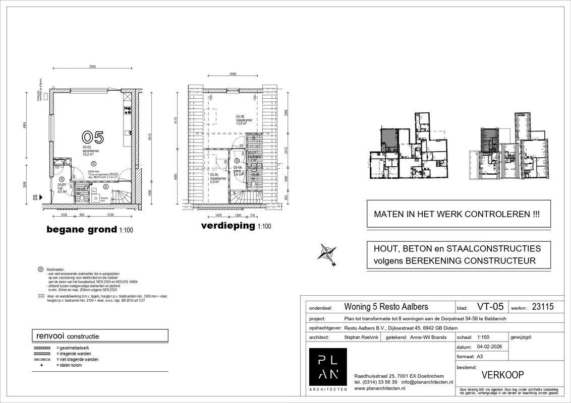 Woning te koop: Dorpstraat, Babberich