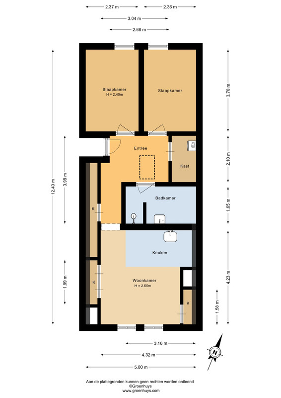 Appartement te koop: Schoenmakersstraat 15B, Roermond