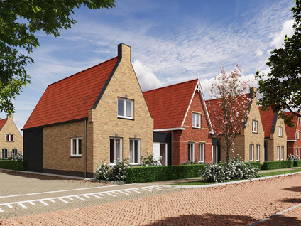Geschakelde woning met verlengde kap 