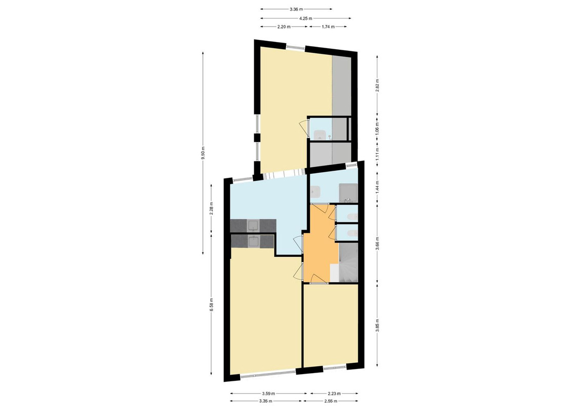Tussenwoning te koop: Van Sasse van Ysseltstraat 4, Tilburg