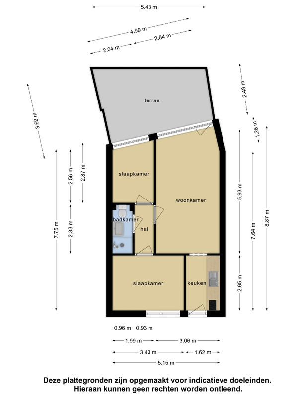 Appartement te koop: Fort den Haakweg 9E, Vrouwenpolder