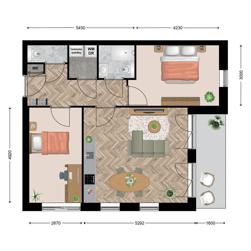 Appartement te koop: Zuster Van Lonkhuijzenhof 17, Rhenen