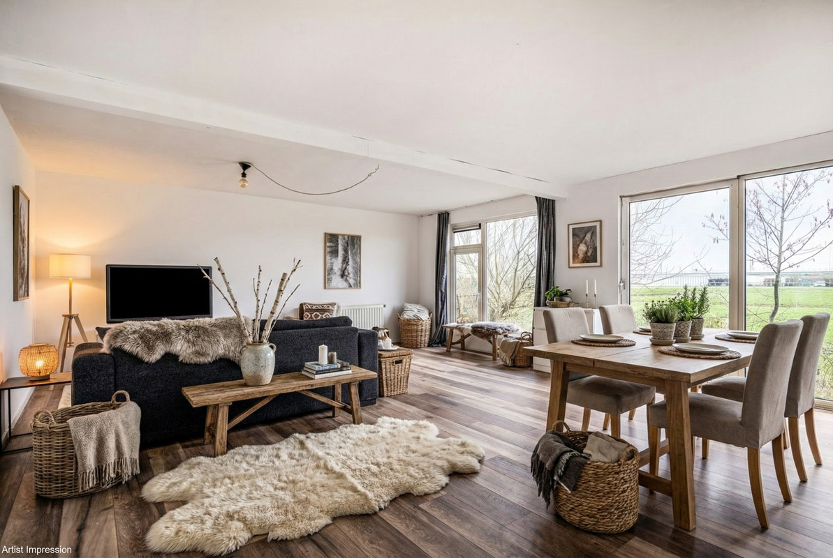 Vrijstaande woning te koop: Blauwpolderkade 32, Hoogmade