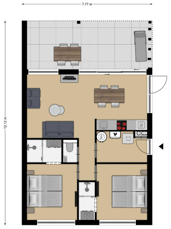Vrijstaande woning te koop: Strandloper 12, Kamperland