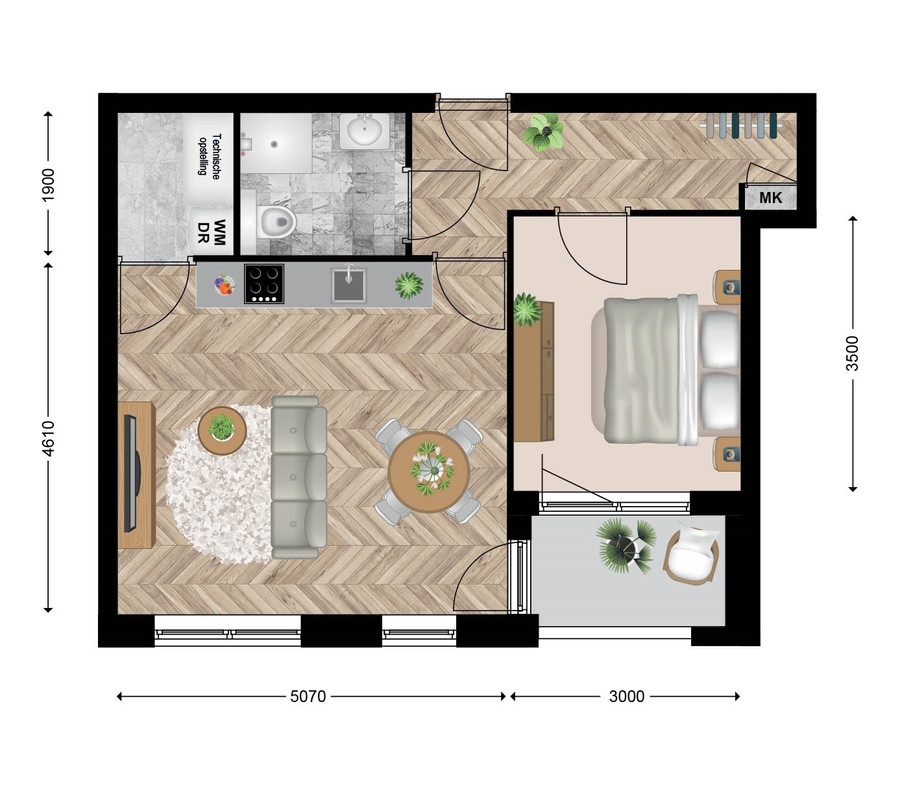 Appartement te koop: Zuster Van Lonkhuijzenhof 13, Rhenen