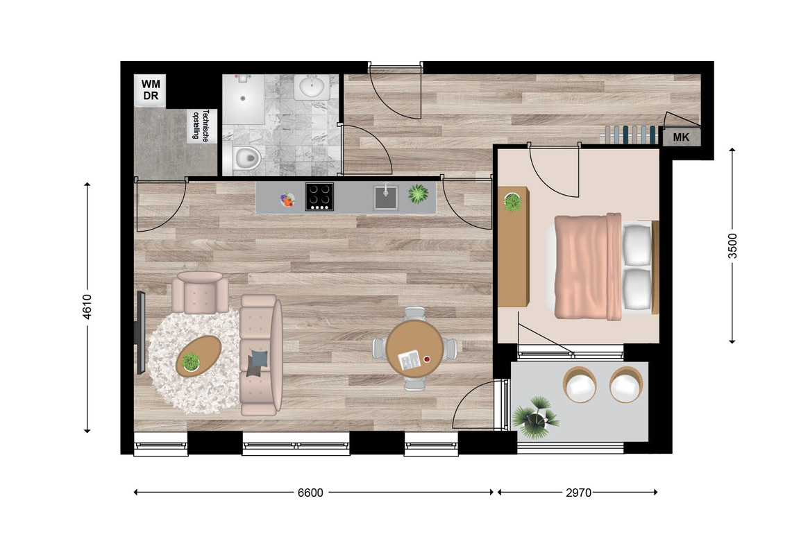 Appartement te koop: Zuster Van Lonkhuijzenhof 19, Rhenen