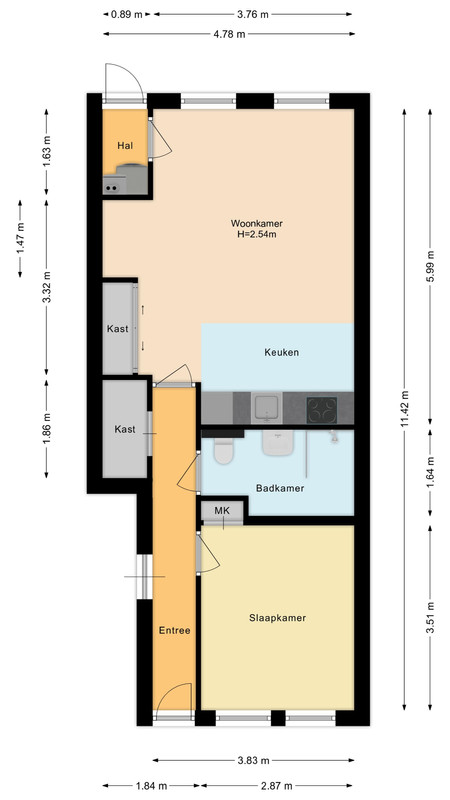 Appartement te koop: Oostmaasstraat 49A, Rotterdam