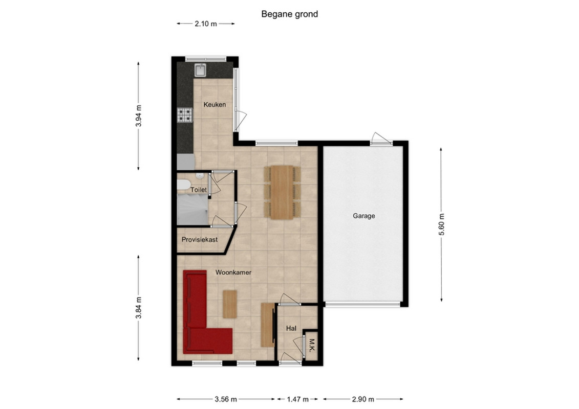 Hoekwoning te koop: Vecht 5, Kaatsheuvel