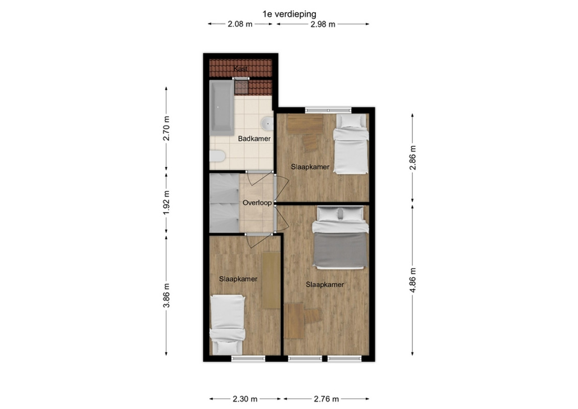 Hoekwoning te koop: Vecht 5, Kaatsheuvel