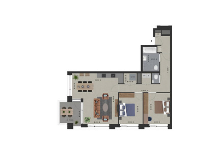 Hoek appartement 
