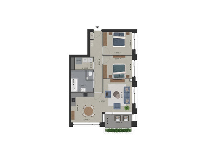 Hoekappartement West 
