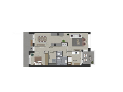 Singel appartement 
