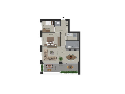 Appartement : Solitair Verte" 