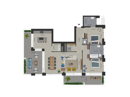 Penthouse "Solitair Verte" 