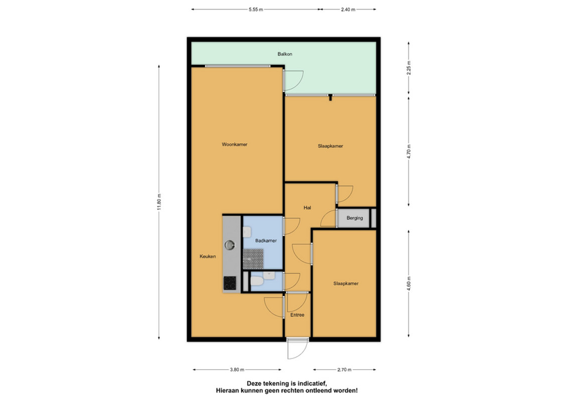 Appartement te koop: Evertsenlaan 73, Terneuzen