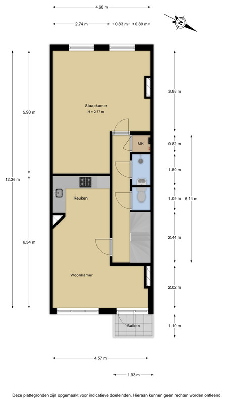 Appartement te koop: Aelbrechtskade 135D, Rotterdam