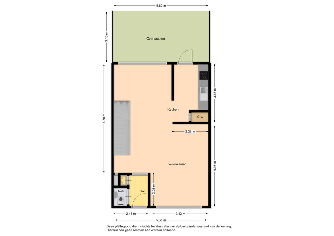 Tussenwoning te koop: Ereprijs 22, Landgraaf