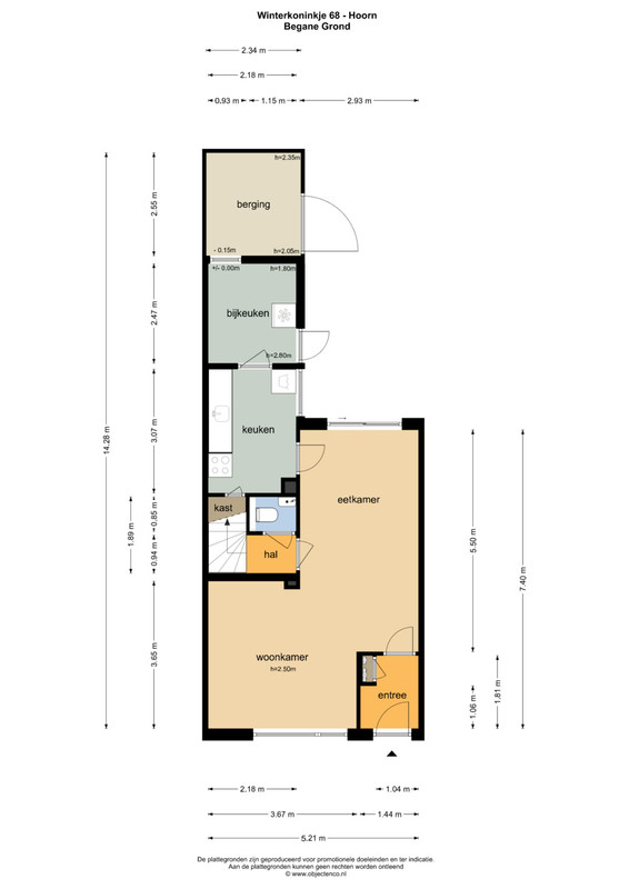 Tussenwoning te koop: Winterkoninkje 68, Hoorn
