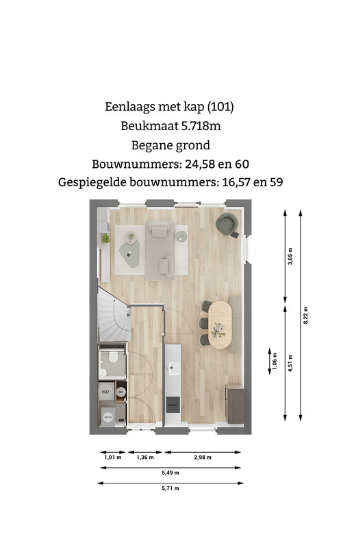 Woning te koop: Pierswijk, Marum