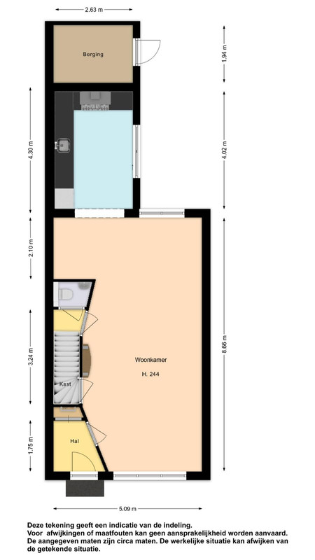 Tussenwoning te koop: Draak 7, Medemblik