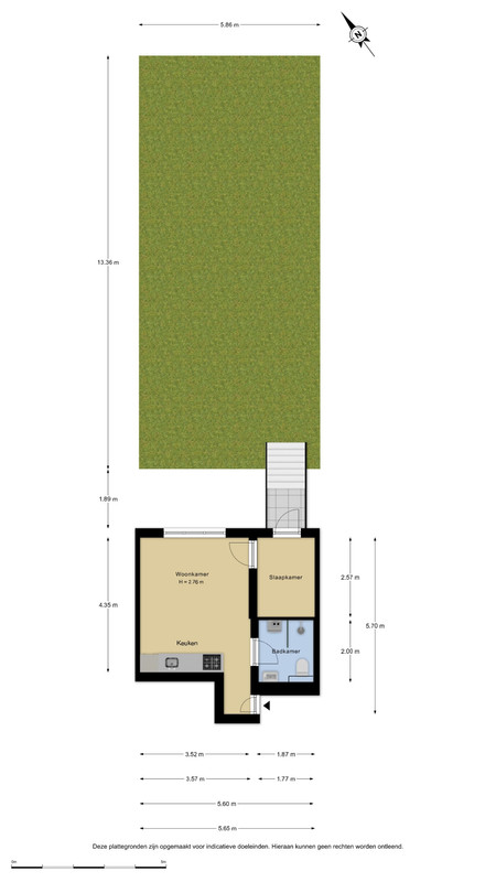 Studio te koop: Schiedamseweg 119A01A, Rotterdam