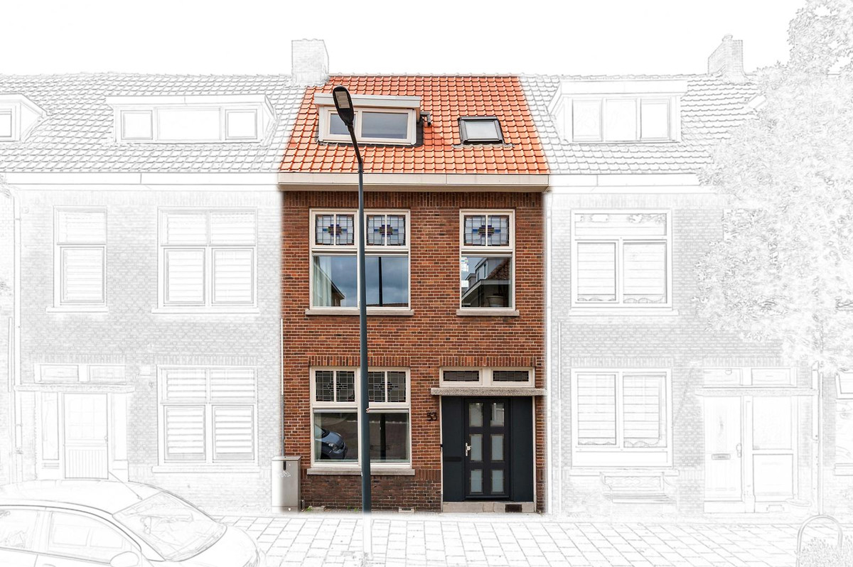 Tussenwoning te koop: J A Alberdingk Thijmstraat 53, Schiedam