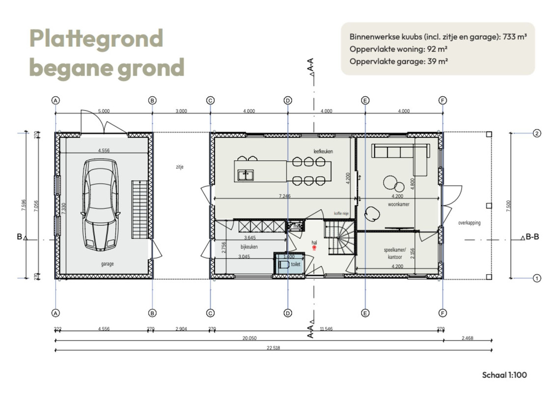 Appartement te koop: Stationsweg 23A, Haarle