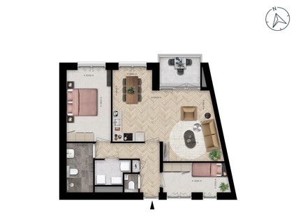 Appartement type A 