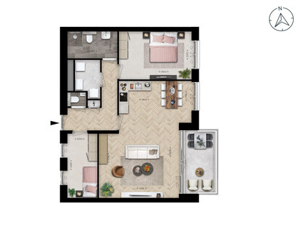 Appartement type C 