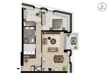 Appartement type H 