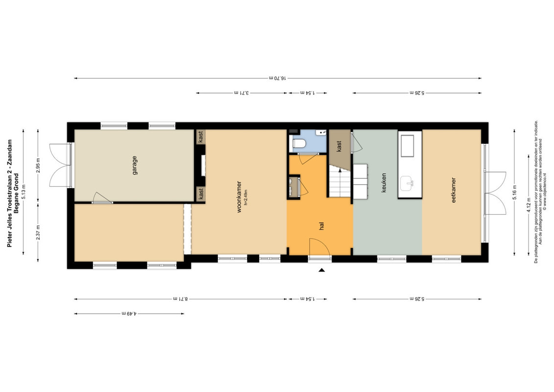 Hoekwoning te koop: Pieter Jelles Troelstralaan 2, Zaandam